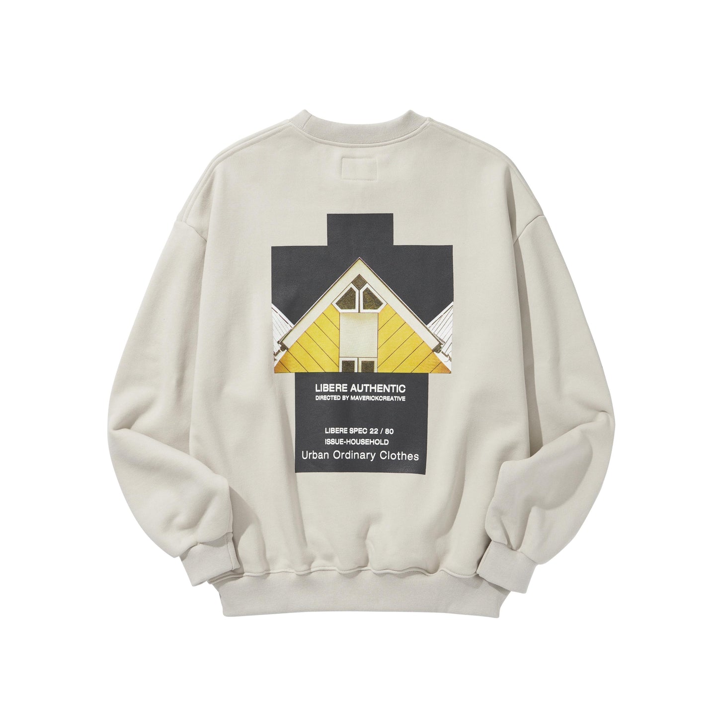 1DAY SWEATSHIRT / LIGHT GRAY