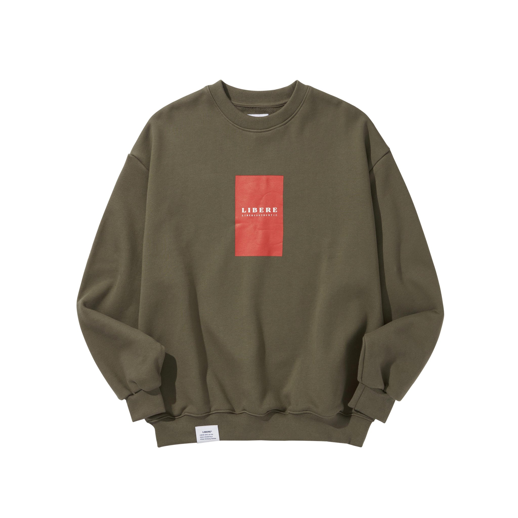 1DAY SWEATSHIRT / KHAKI