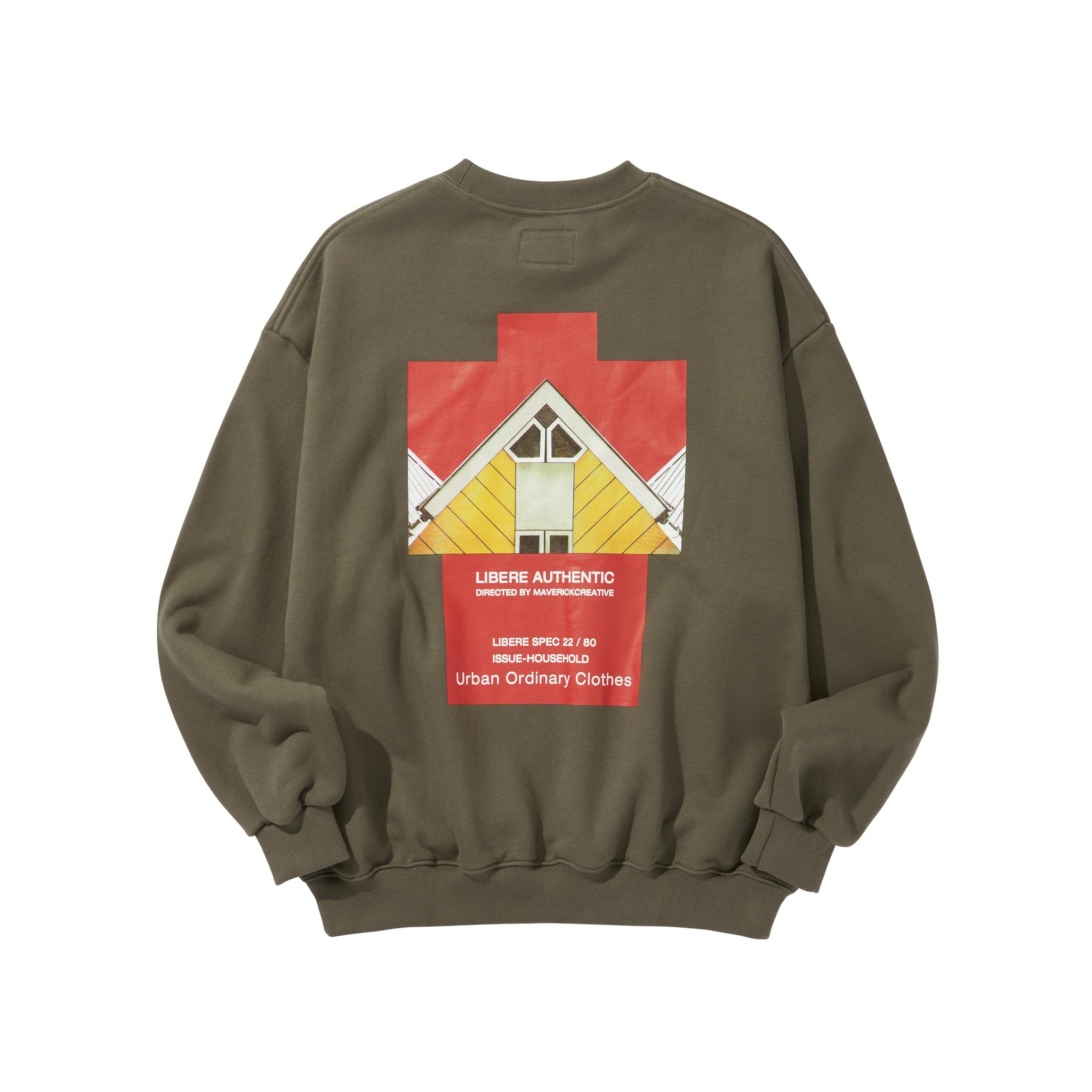 1DAY SWEATSHIRT / KHAKI