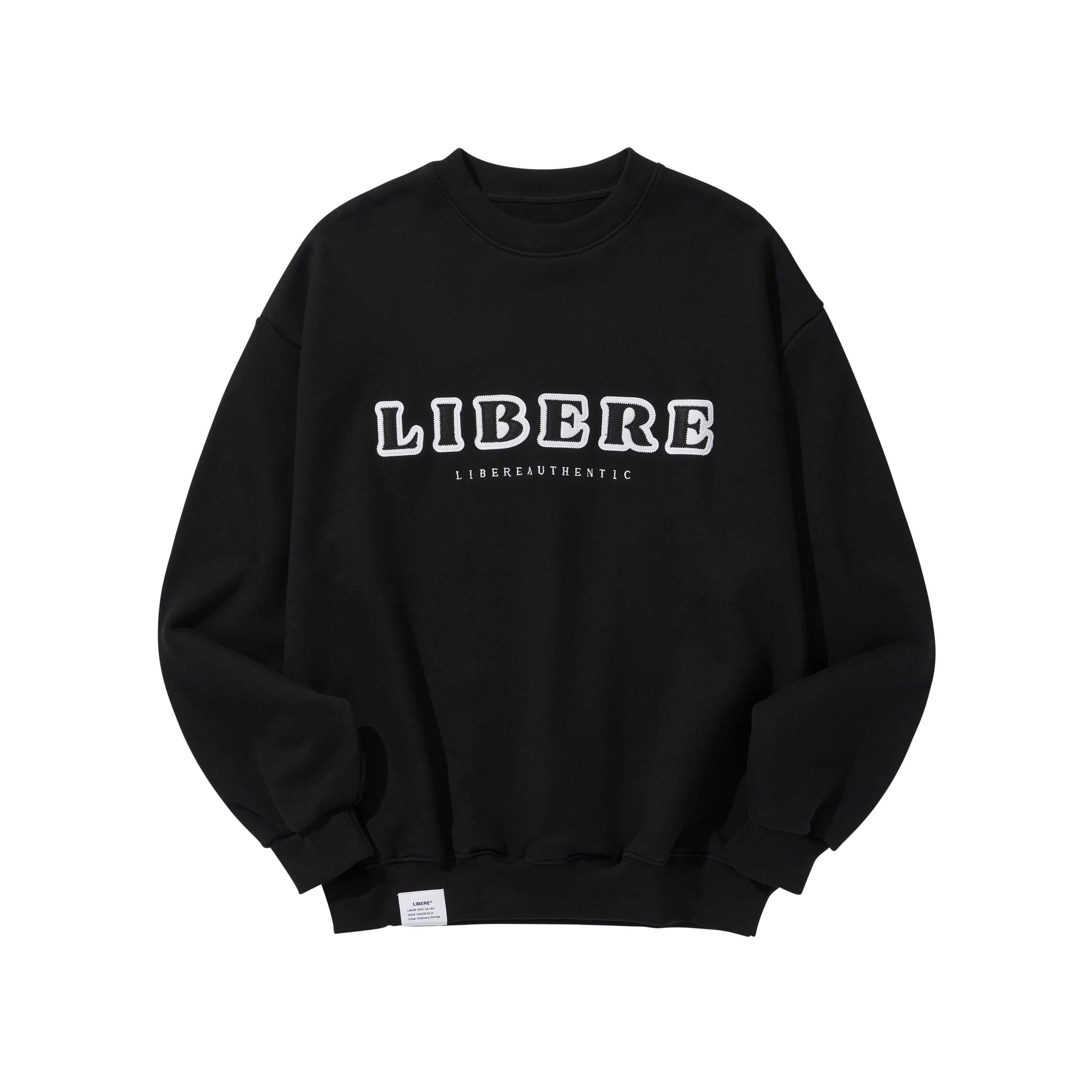 LOGO SWEATSHIRT / BLACK