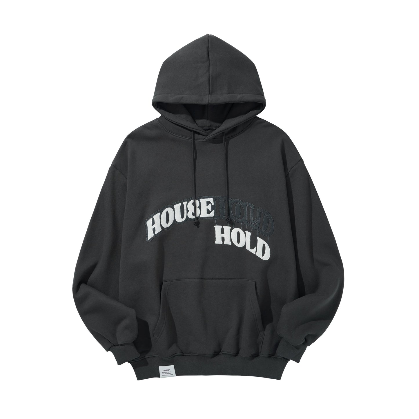 R.M HOODIE / CHARCOAL