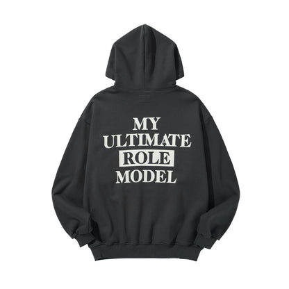 R.M HOODIE / CHARCOAL