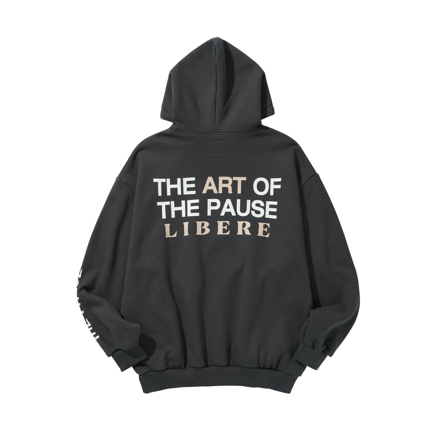 COLLAGE HOODIE / CHARCOAL