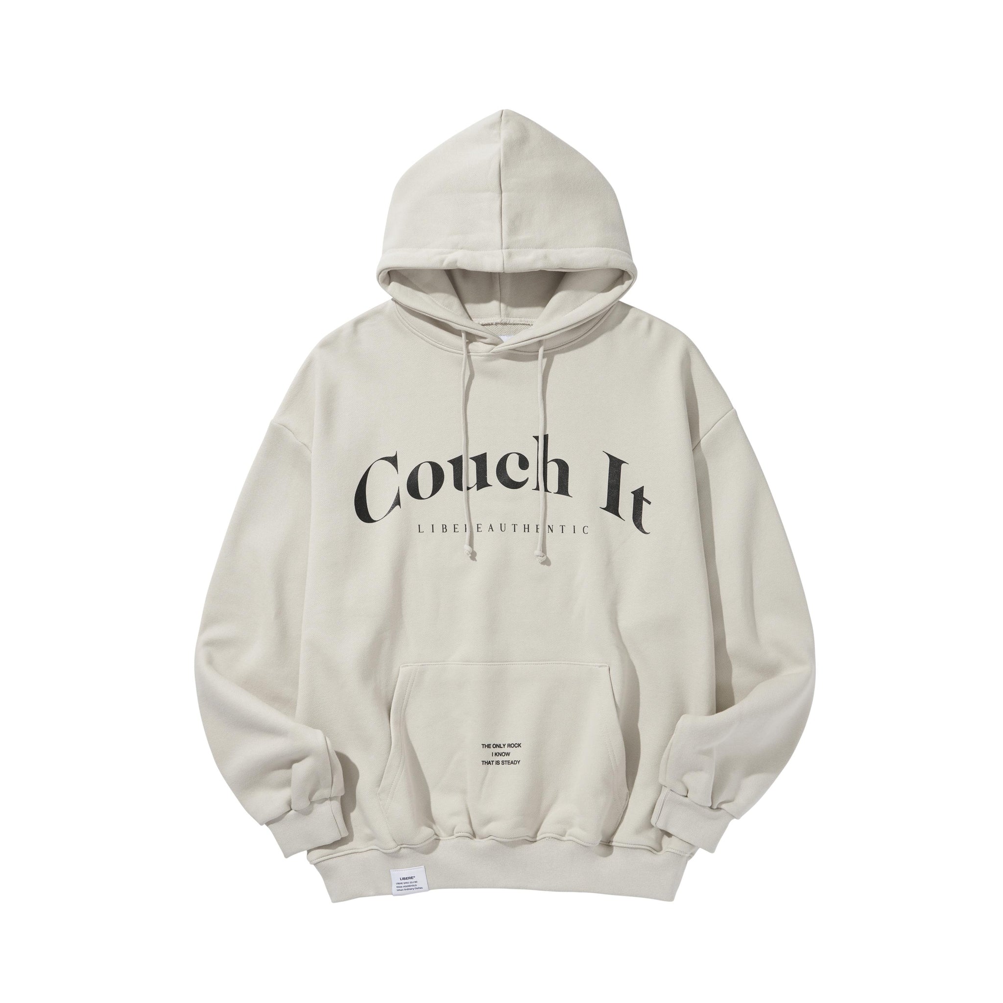 COUCH 2 HOODIE / LIGHT GRAY