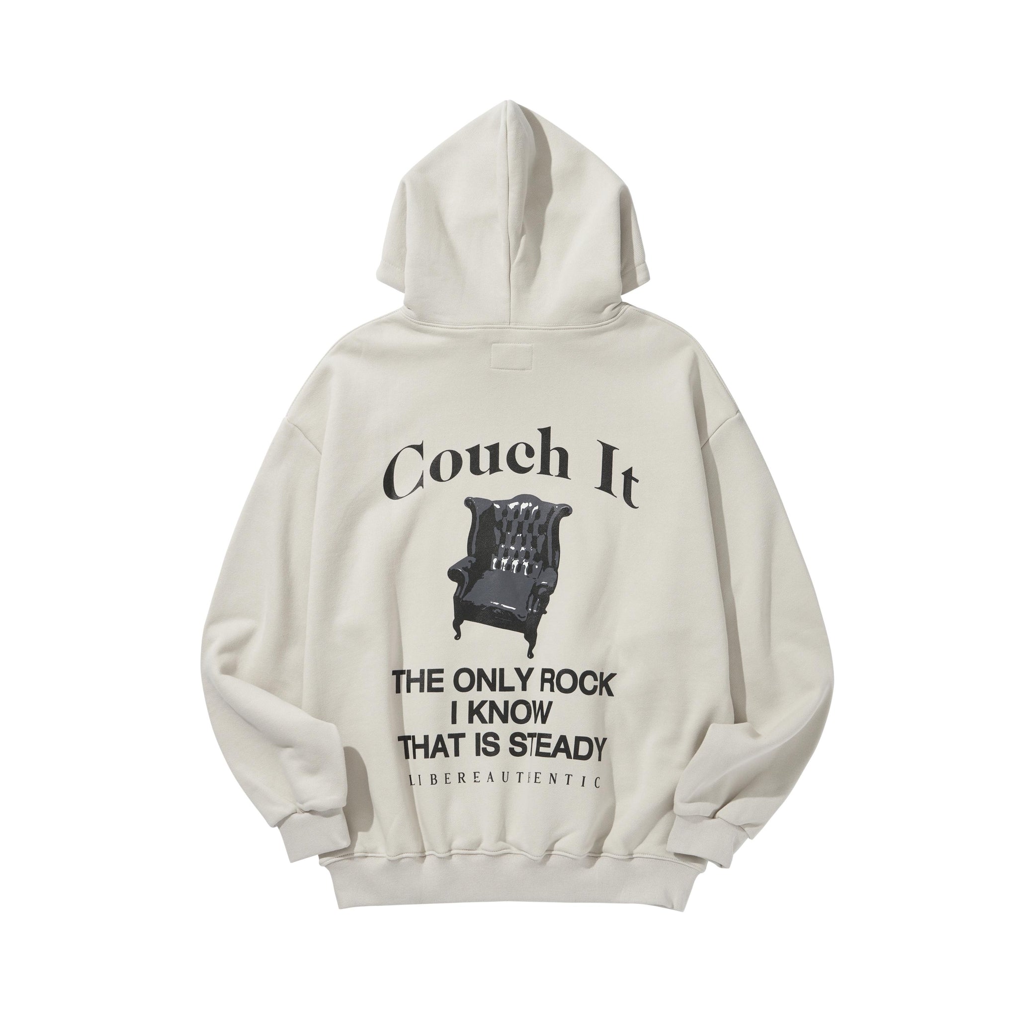 COUCH 2 HOODIE / LIGHT GRAY