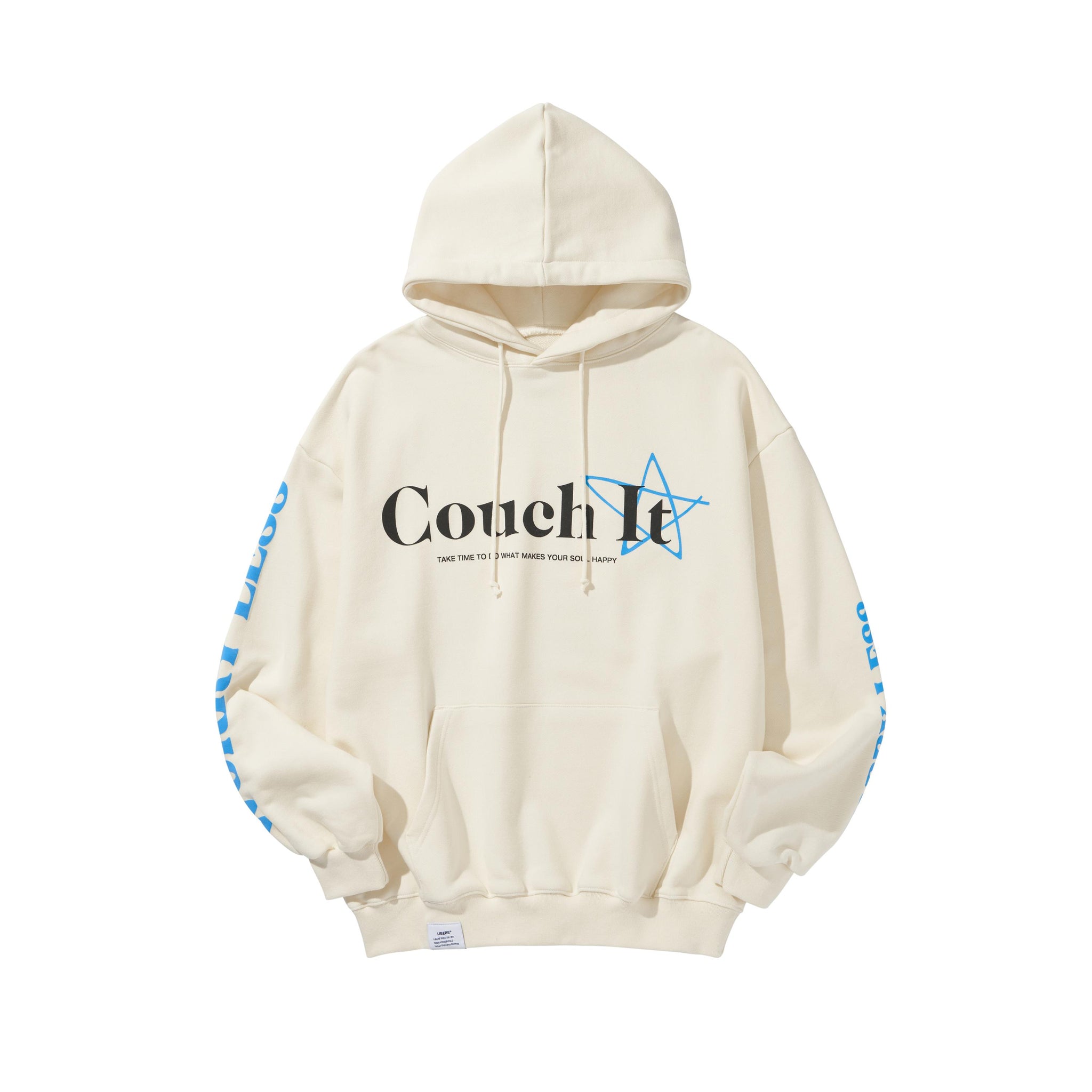 COUCH IT LOGO HOODIE / IVORY