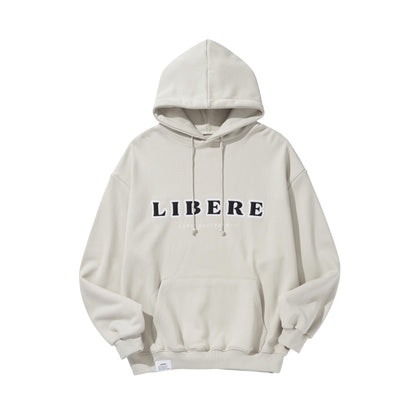 LOGO HOODIE / LIGHT GRAY