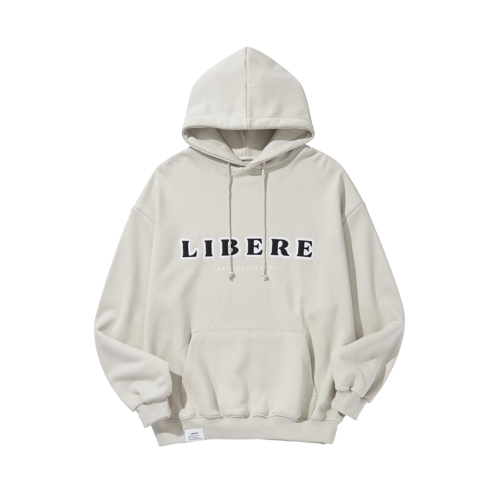 LOGO HOODIE / LIGHT GRAY