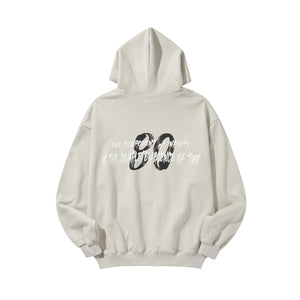 CHAOS HOODIE / LIGHT GRAY