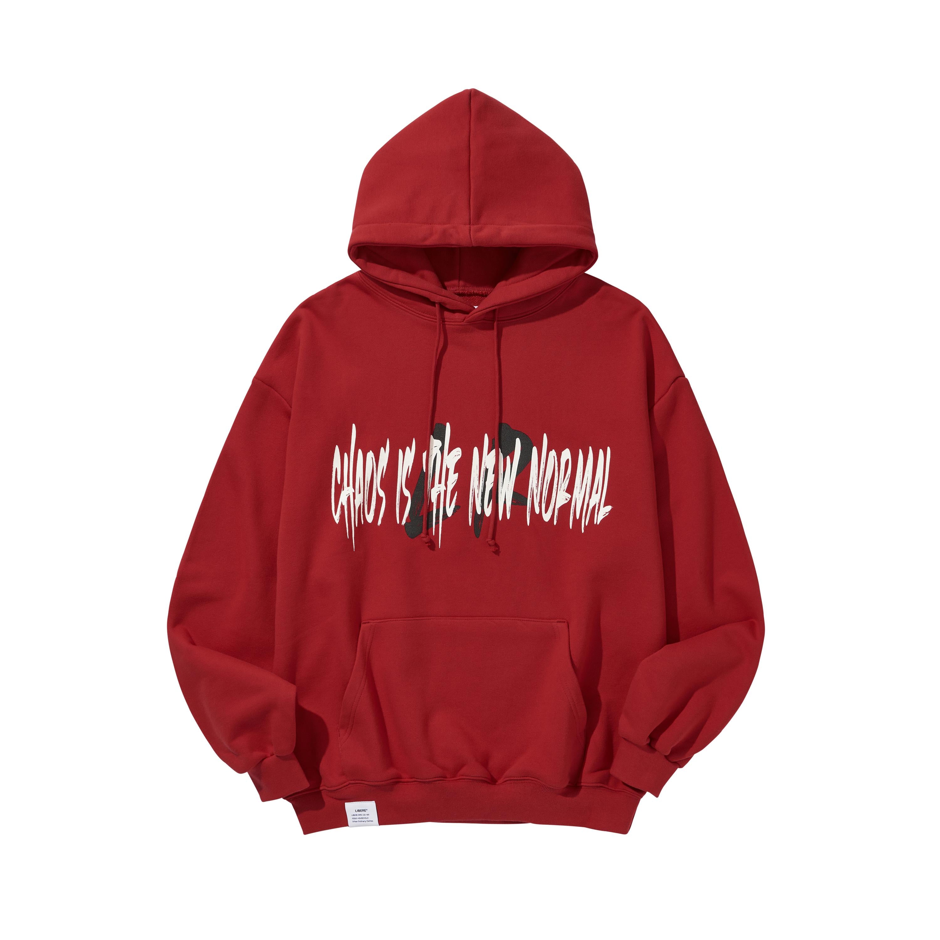 CHAOS HOODIE / RED