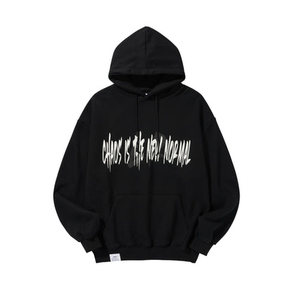 CHAOS HOODIE / BLACK