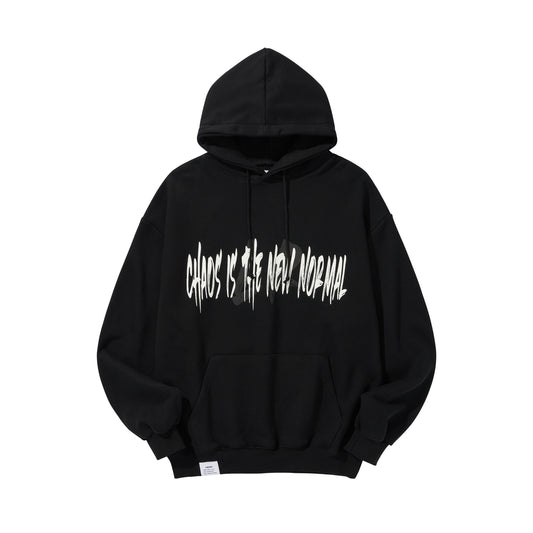 CHAOS HOODIE / BLACK