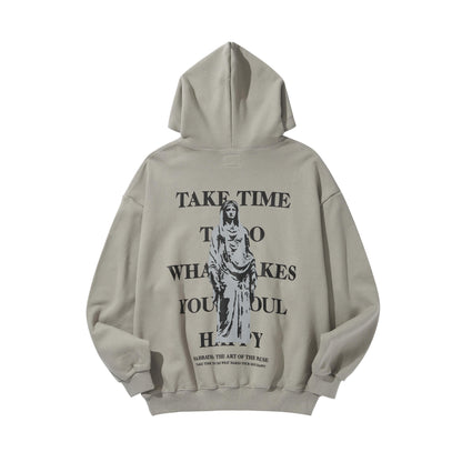 SABBATH LOGO HOODIE / STORM DUST