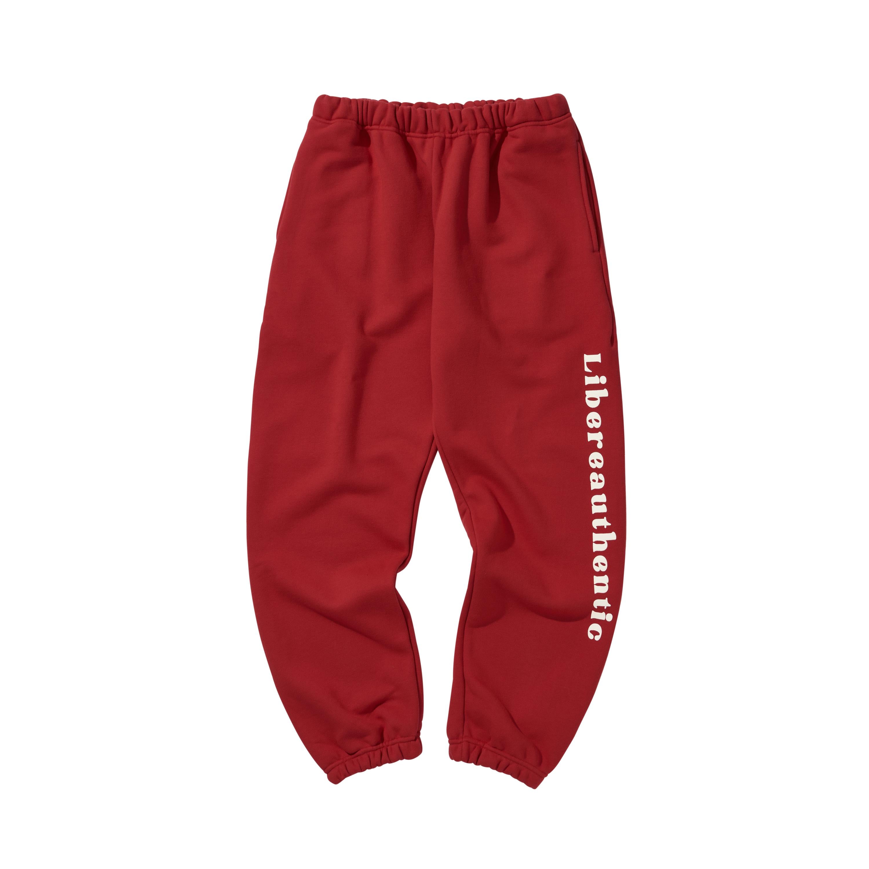 W.L SWEATPANTS / RED