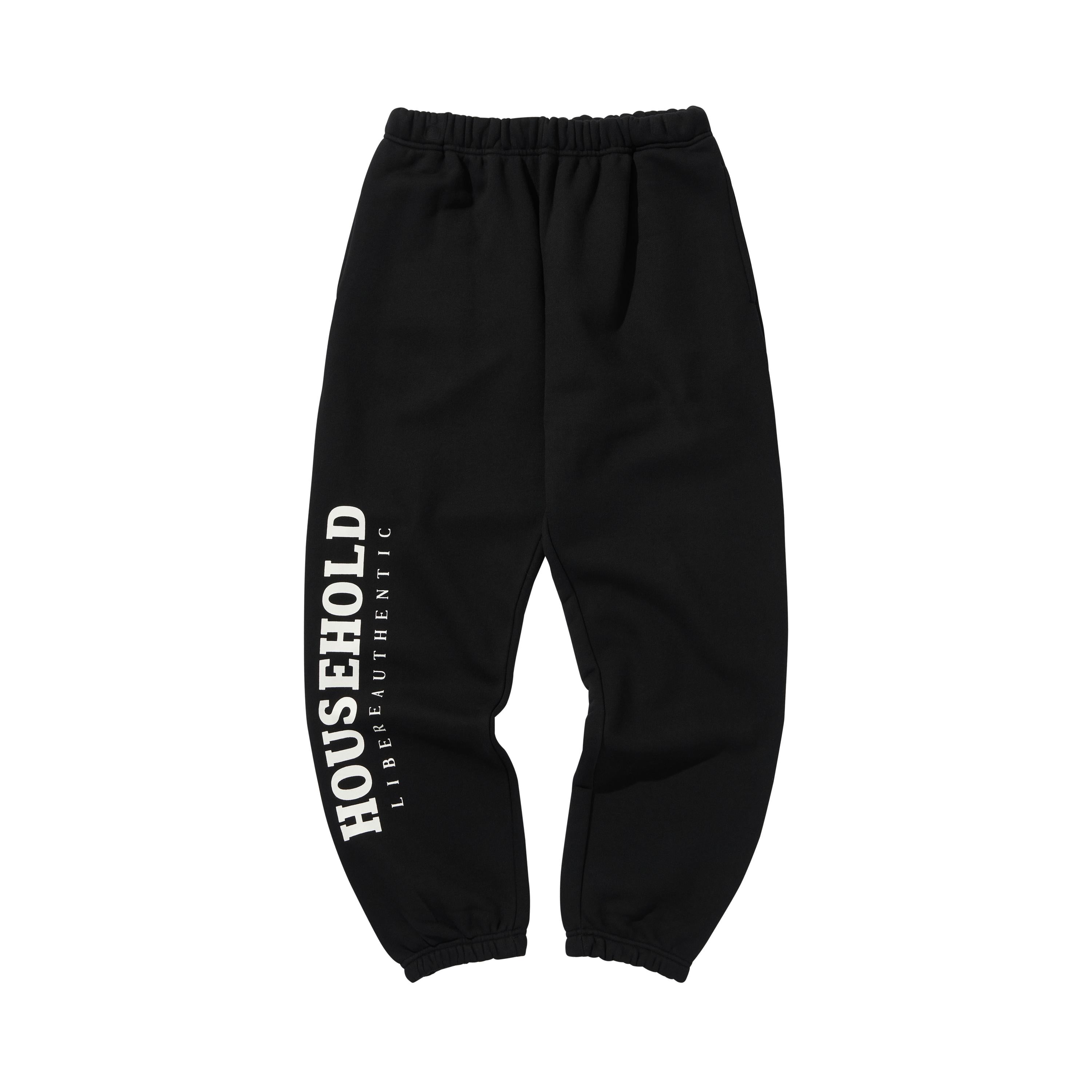 H LOGO SWEATPANTS / BLACK