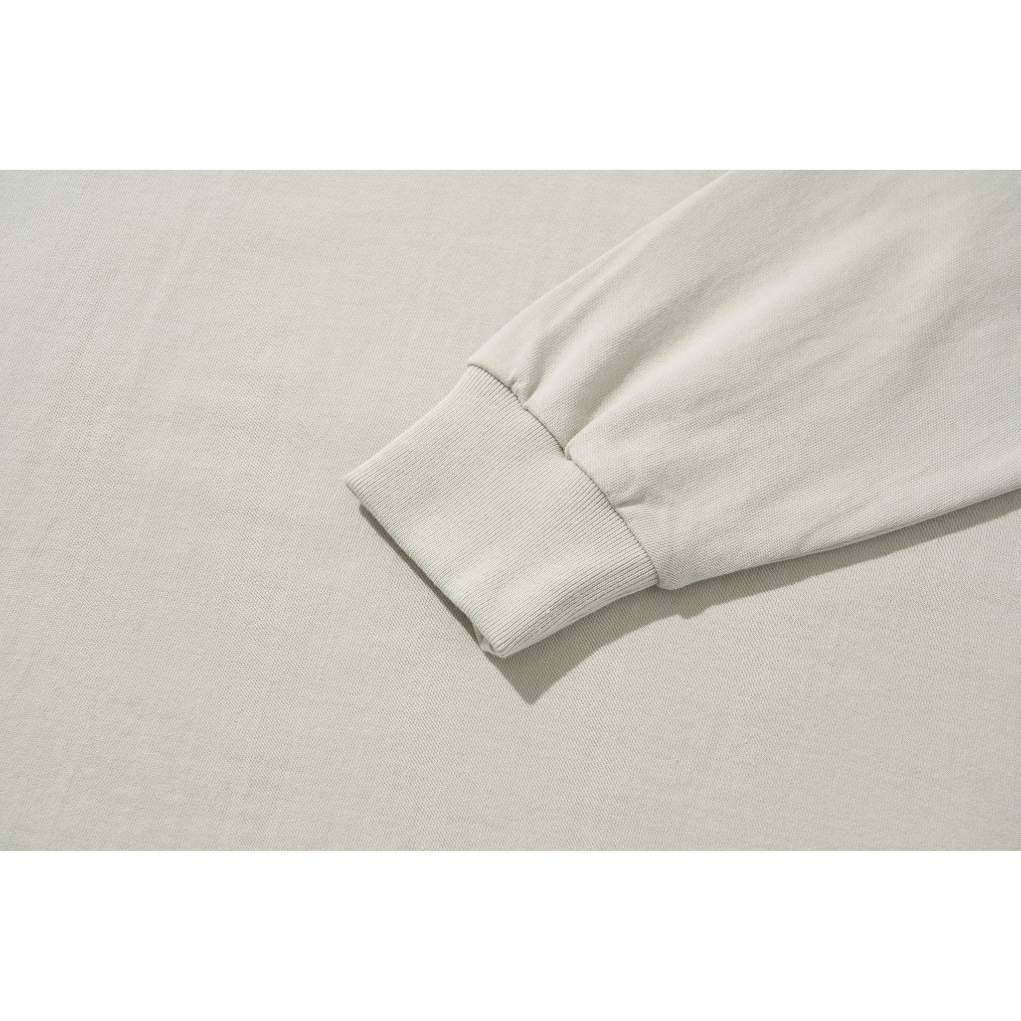 H LOGO LONGSLEEVE / LIGHT GRAY