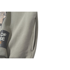 COLLAGE SWEATSHIRT / STORM DUST