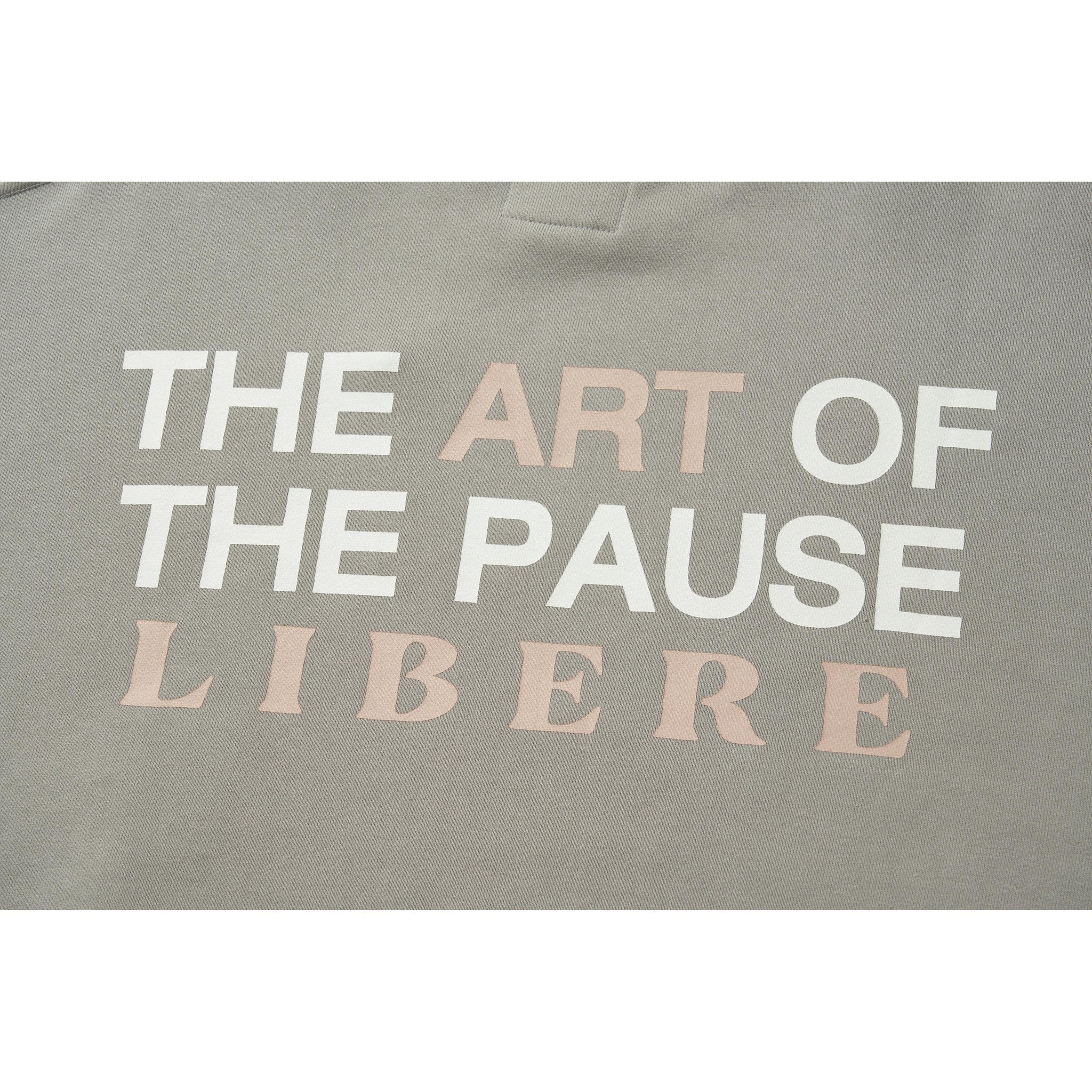 COLLAGE SWEATSHIRT / STORM DUST