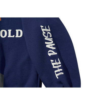 COLLAGE SWEATSHIRT / NAVY