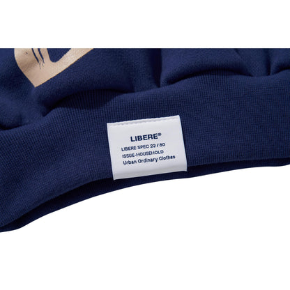 COLLAGE SWEATSHIRT / NAVY