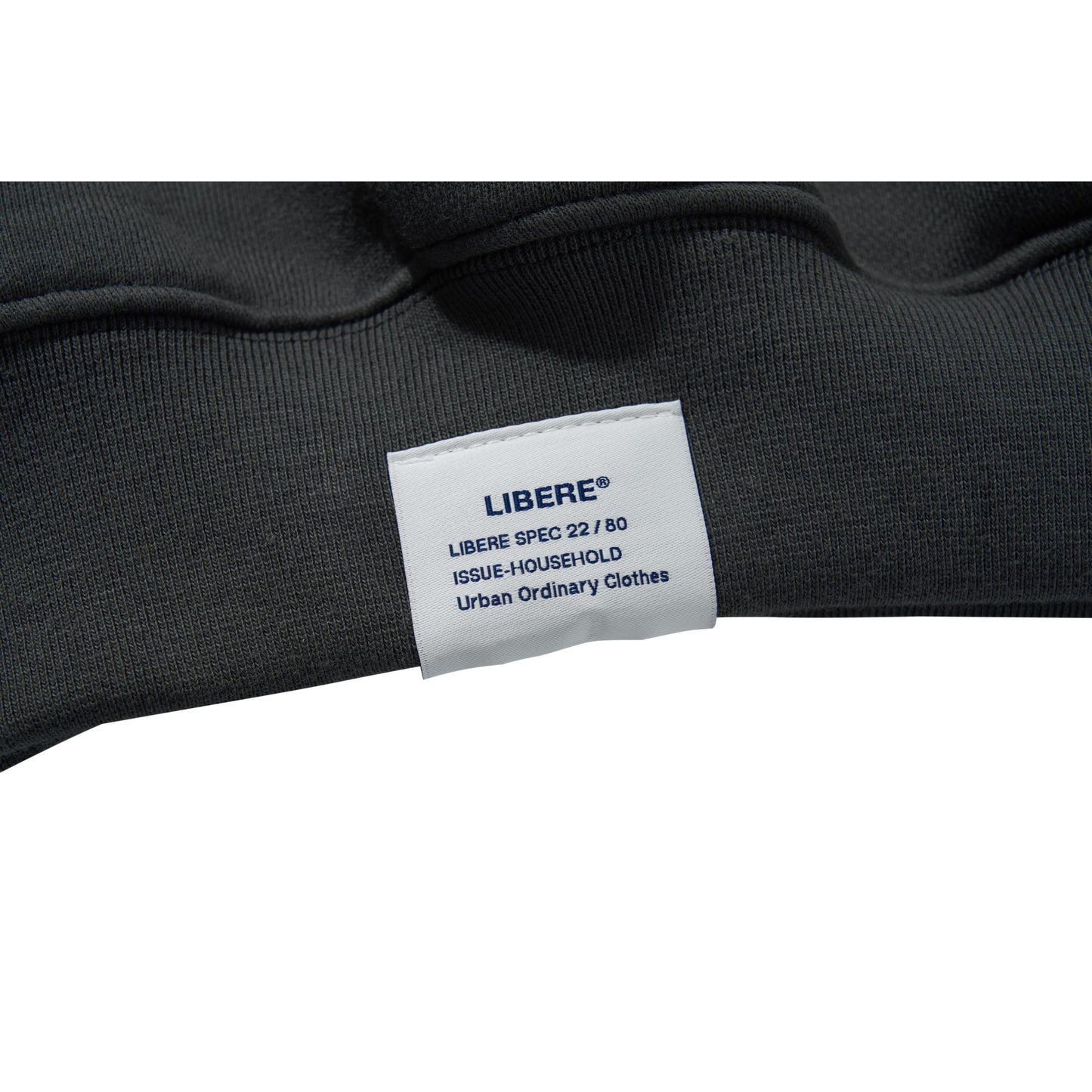 R.M HOODIE / CHARCOAL