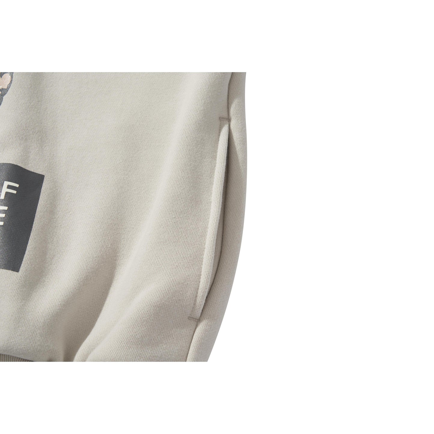 COLLAGE HOODIE / LIGHT GRAY