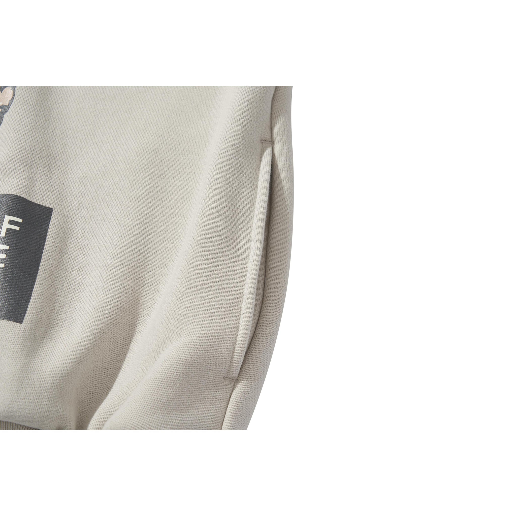 COLLAGE HOODIE / LIGHT GRAY