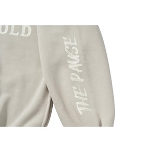 COLLAGE HOODIE / LIGHT GRAY