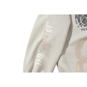 COLLAGE HOODIE / LIGHT GRAY