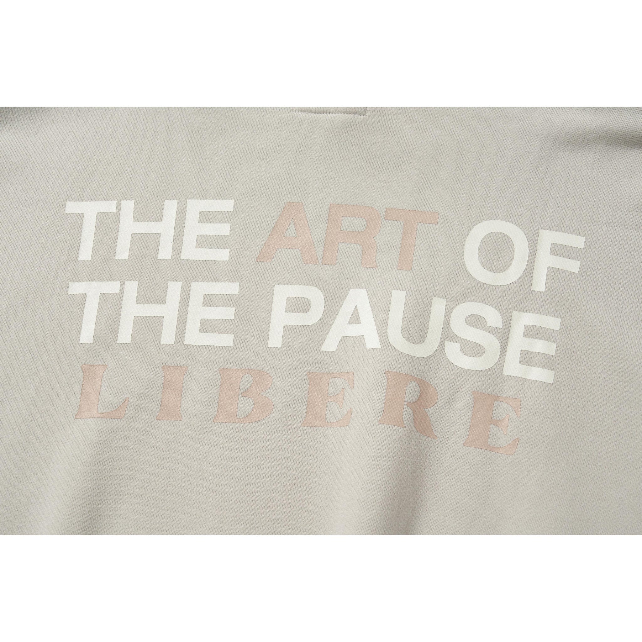 COLLAGE HOODIE / LIGHT GRAY