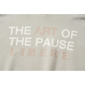 COLLAGE HOODIE / LIGHT GRAY