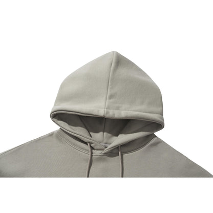 COLLAGE HOODIE / STORM DUST