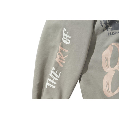 COLLAGE HOODIE / STORM DUST