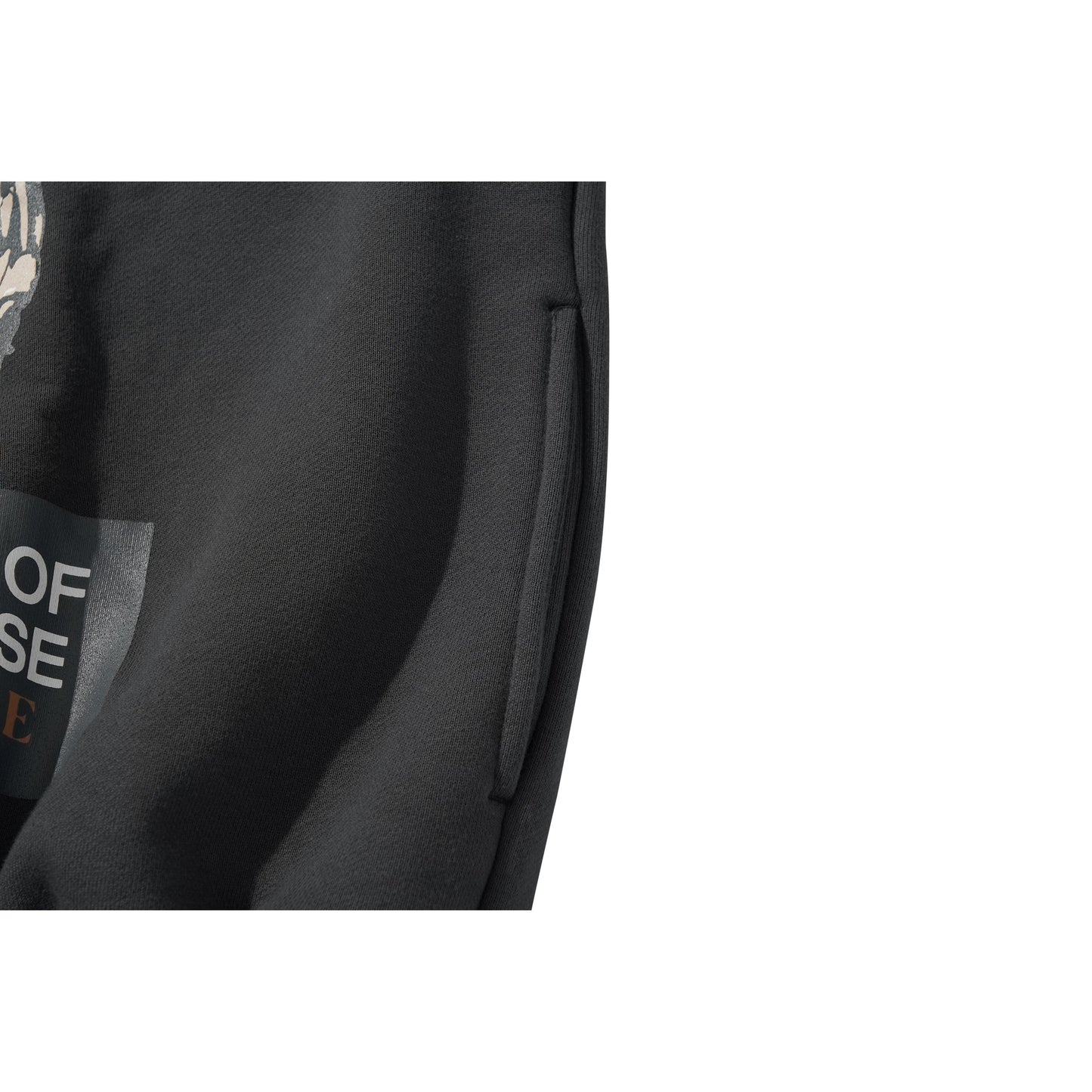 COLLAGE HOODIE / CHARCOAL