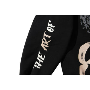 COLLAGE HOODIE / BLACK