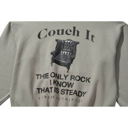 COUCH 2 HOODIE / STORM DUST