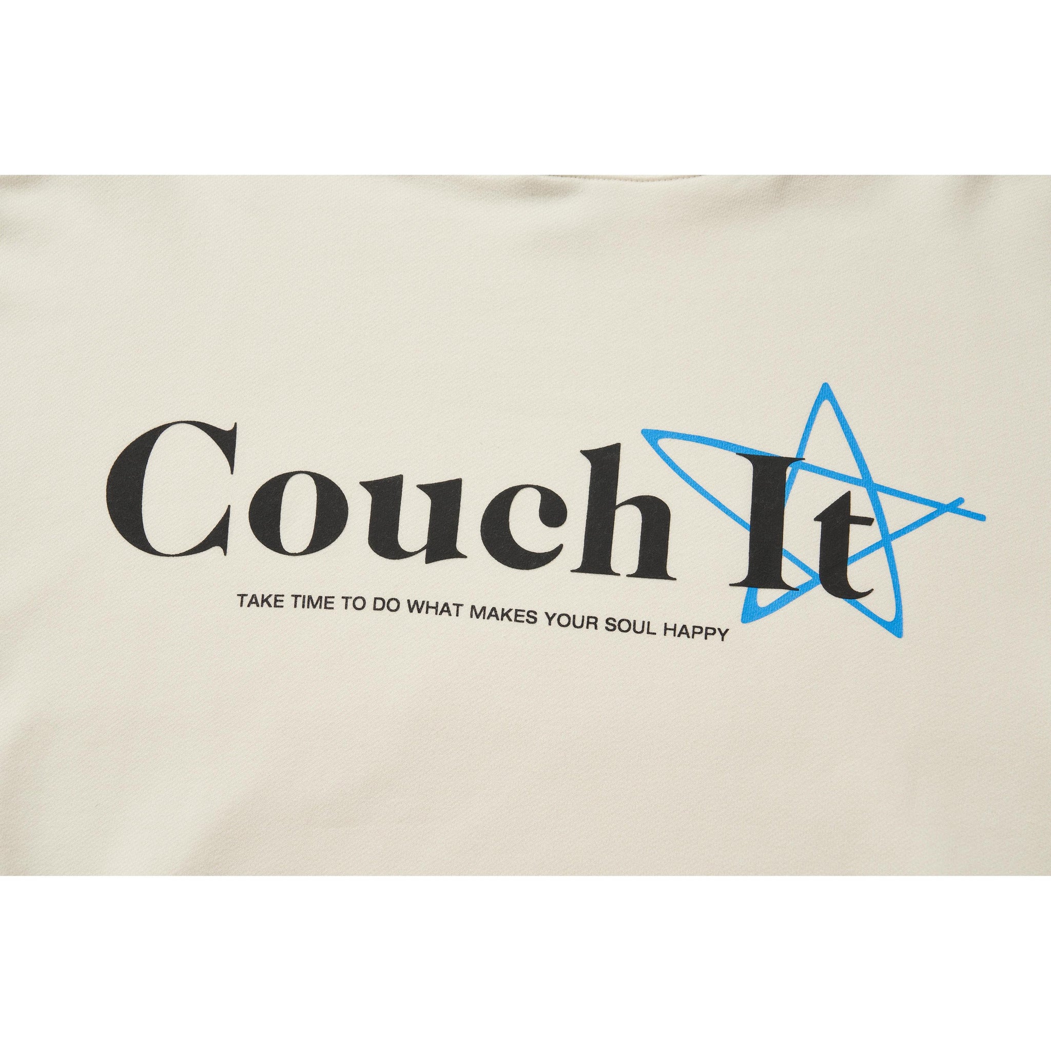 COUCH IT LOGO HOODIE / IVORY