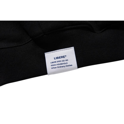 COUCH IT LOGO HOODIE / BLACK