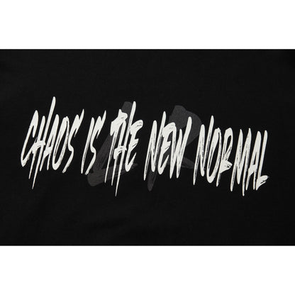 CHAOS HOODIE / BLACK
