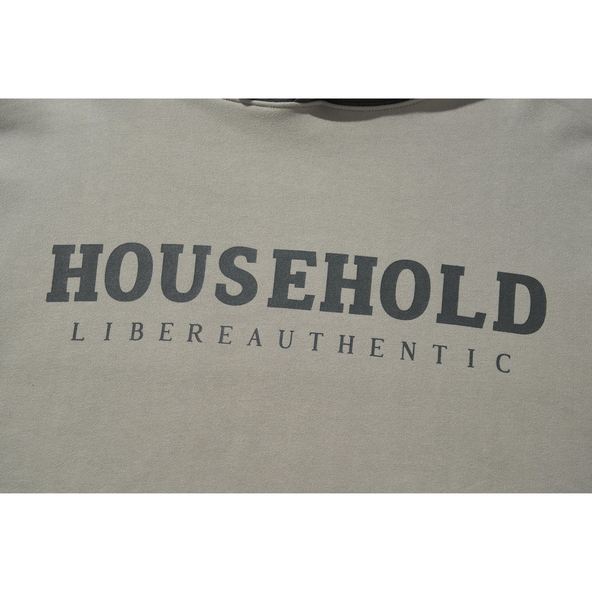 H LOGO HOODIE / STORM DUST