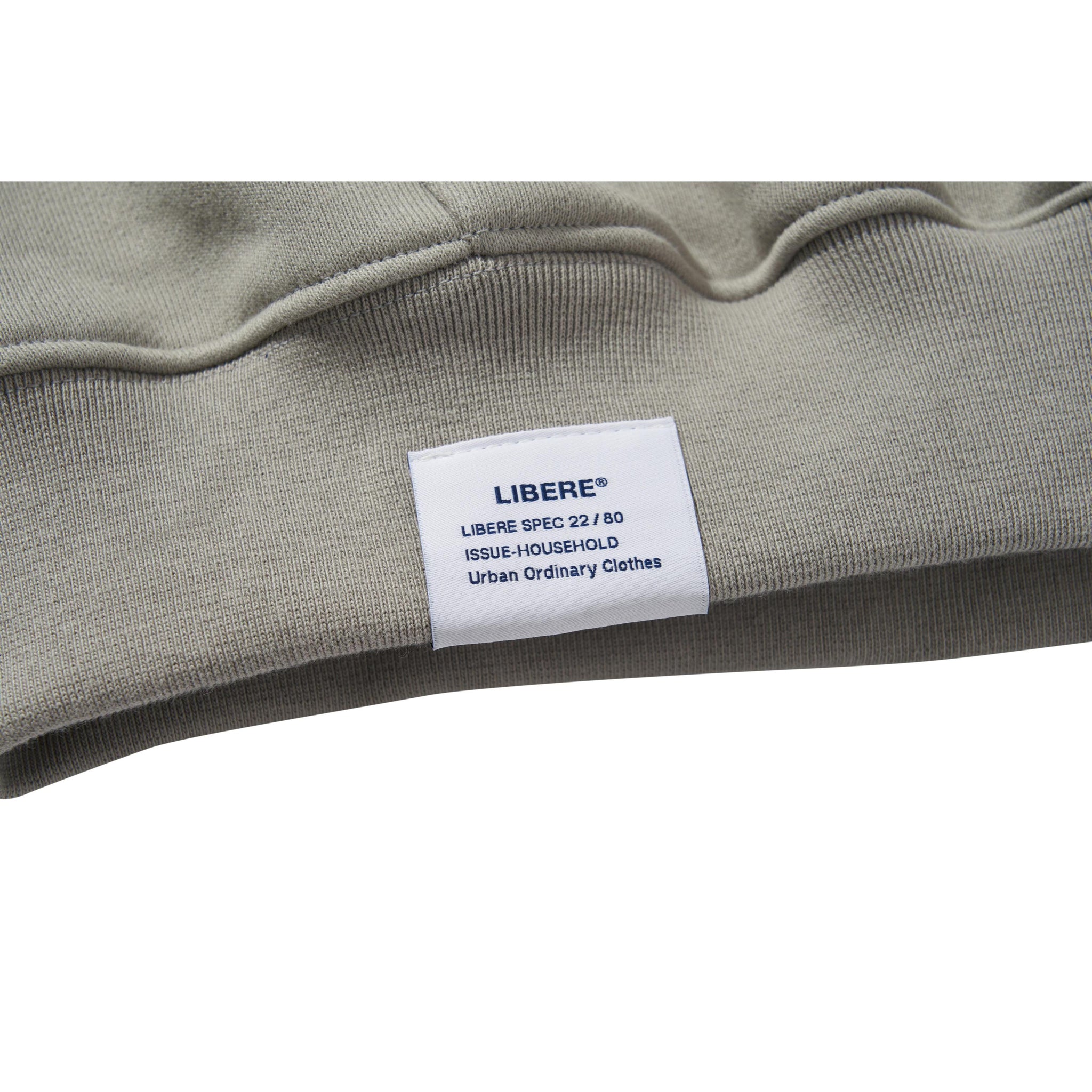 H LOGO HOODIE / STORM DUST
