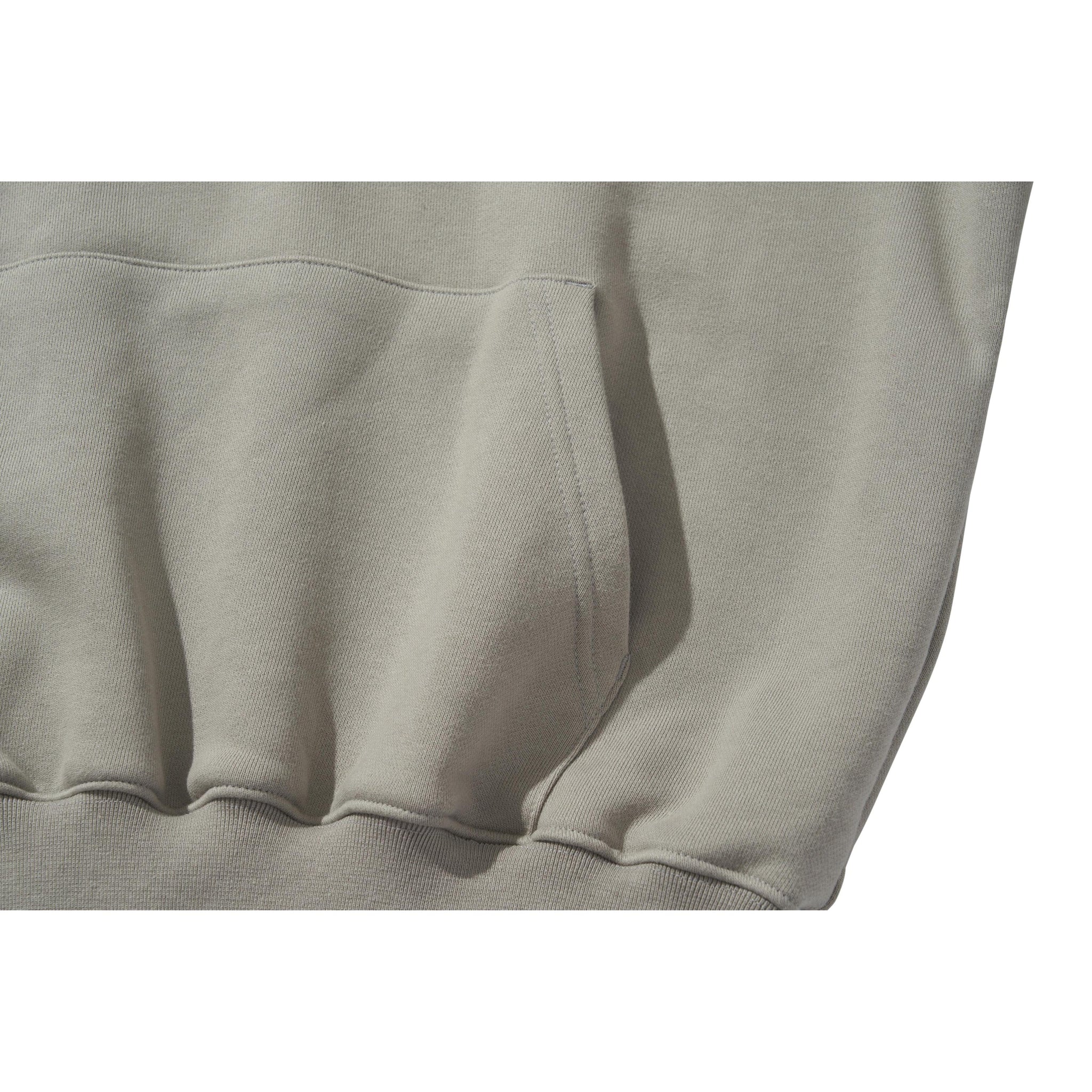 H LOGO HOODIE / STORM DUST