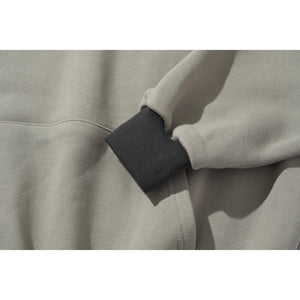 H LOGO HOODIE / STORM DUST