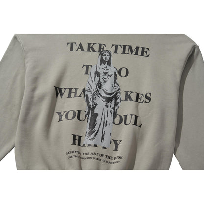 SABBATH LOGO HOODIE / STORM DUST
