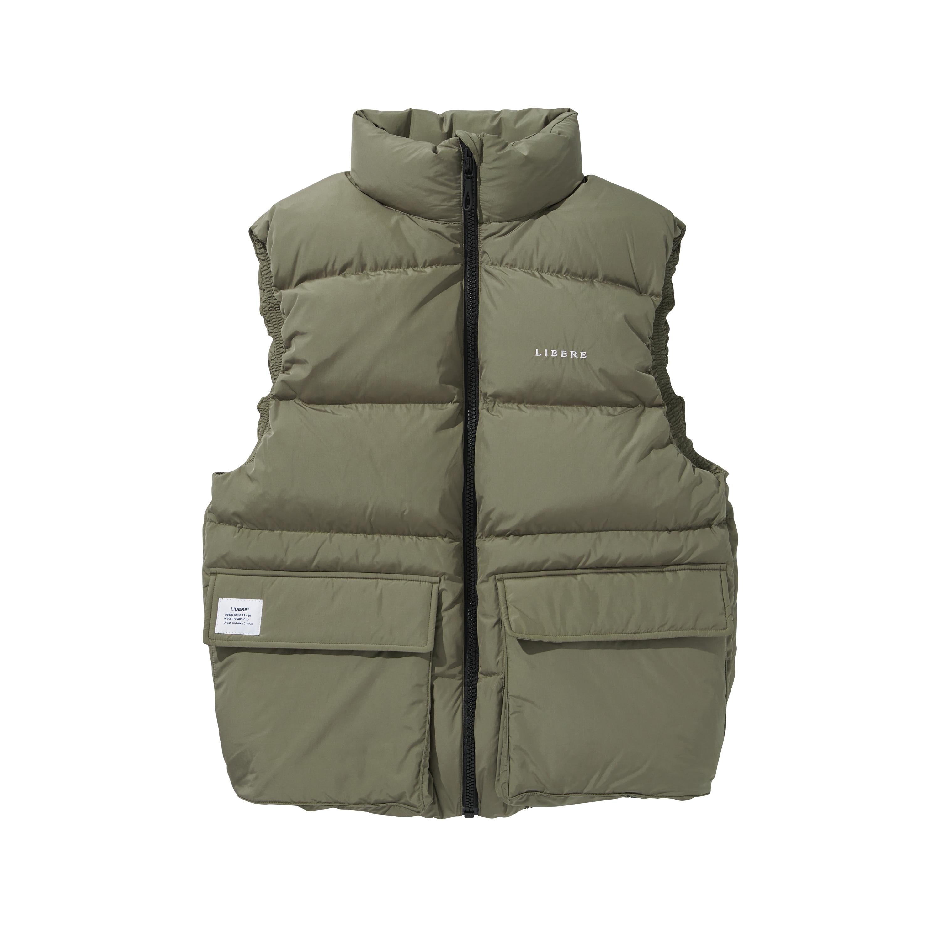 DOWN VEST / OLIVE
