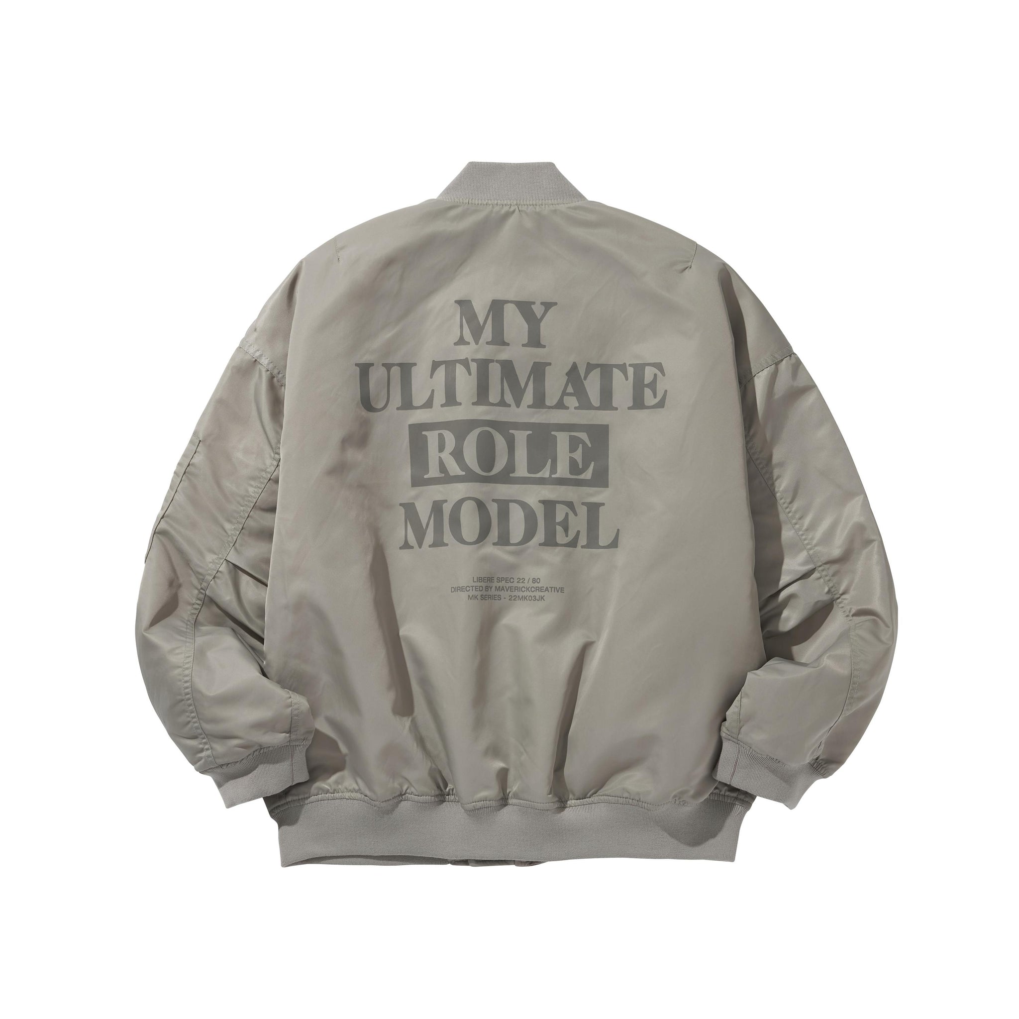 MA-1 JACKET / LIGHT GRAY