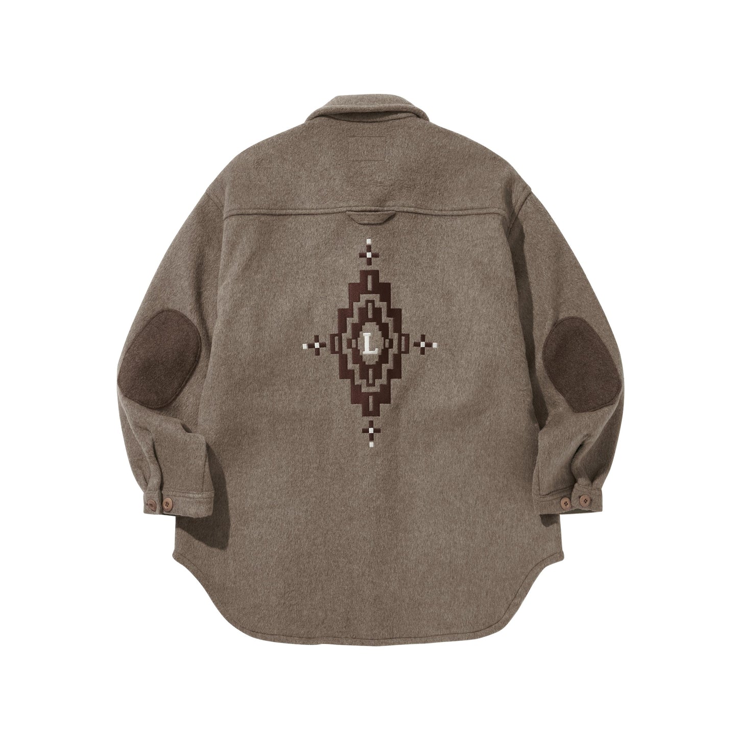 POCKET CHIMAYO OVER SHIRTS / SAND STONE