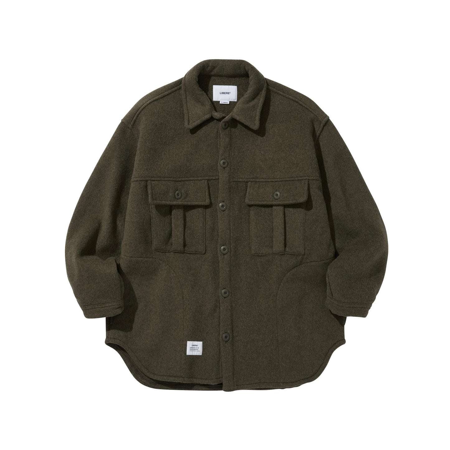 POCKET CHIMAYO OVER SHIRTS / KHAKI