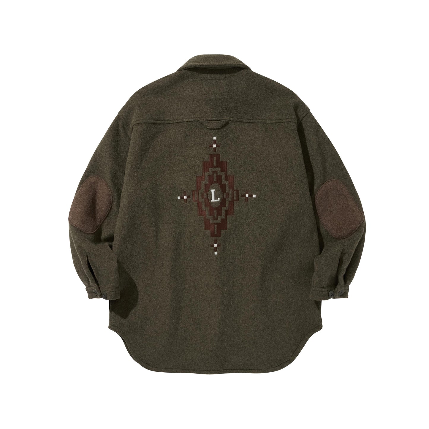 POCKET CHIMAYO OVER SHIRTS / KHAKI