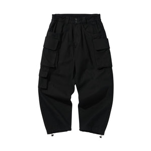 WIDE POCKET PANTS / BLACK